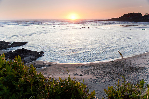 Sunset at the Oregon Coast