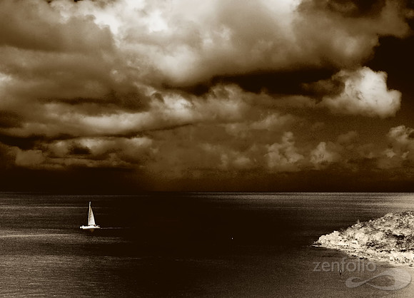 The Lonely Sailboat