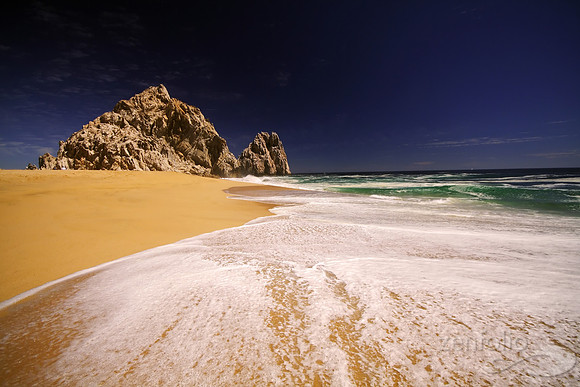 Deserted Desert Beach