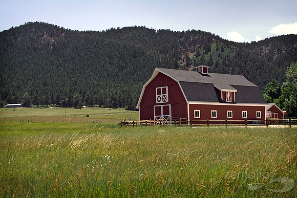 Colorado Red Barn