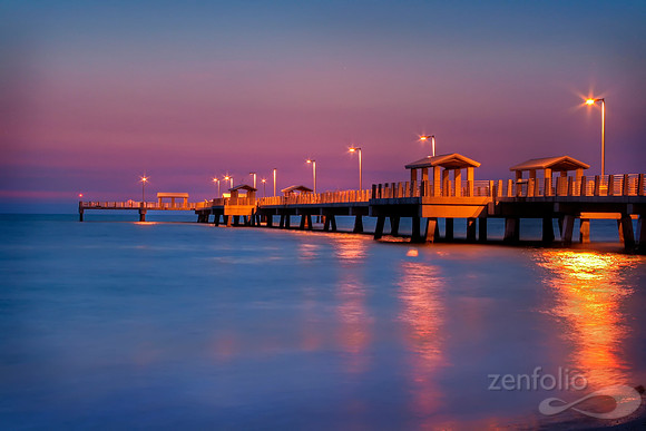 Twighlight at Fort De Soto Pier