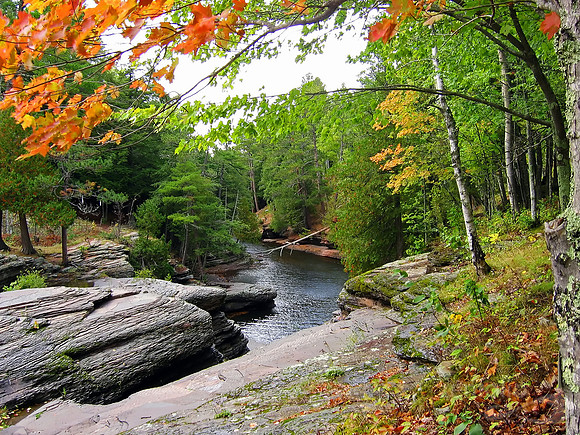 Porcupine Mountains Autumn Day